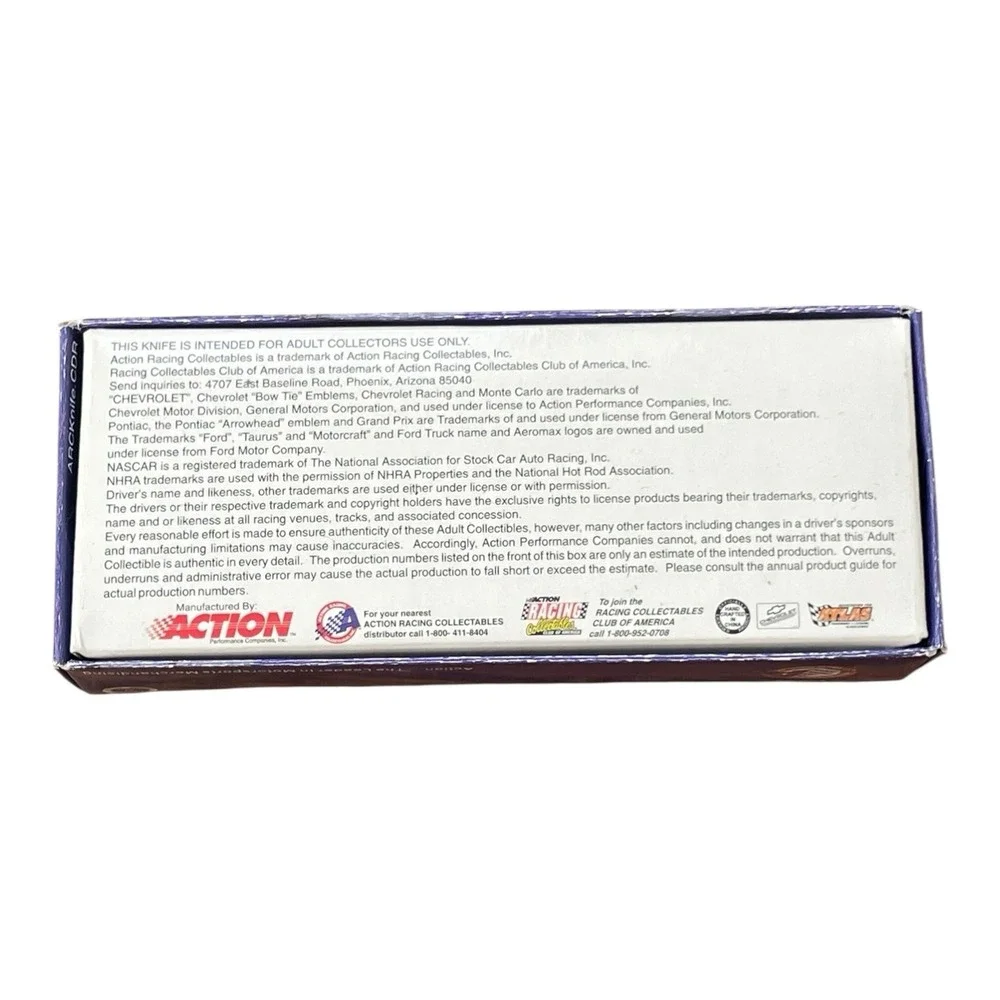 Last Lap Of The Century Action‎ 1999 Collector Knife